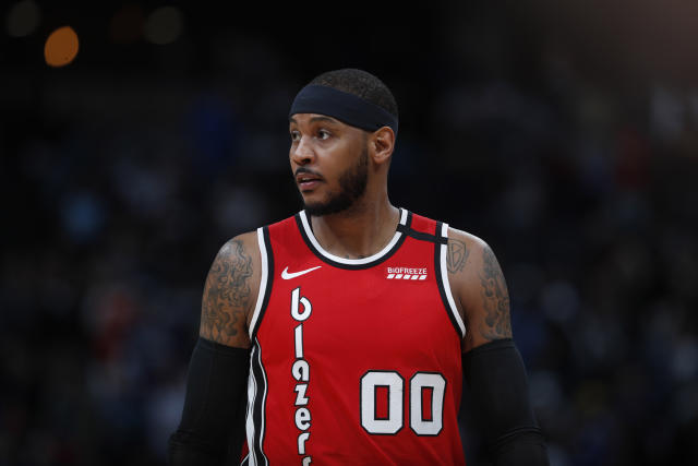 Carmelo Anthony Explains Why He Chose No. 00 Jersey for Trail