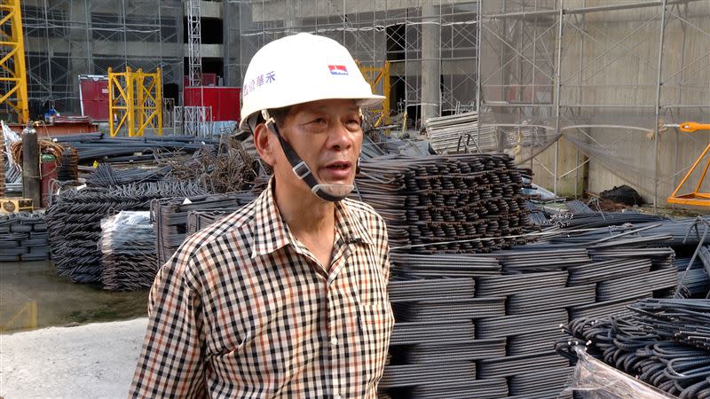 禾華營造總經理吳清湖認為，營造業待遇不輸上班族。（圖／記者林宥村攝影）