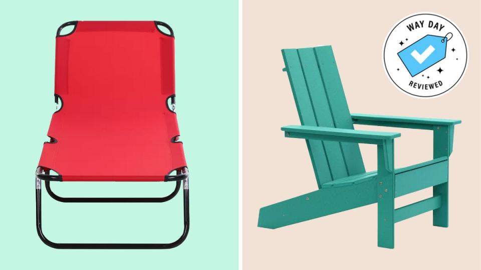 These patio chairs let you stay comfy wherever you want to be on your patio.