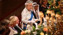 <p>It doesn't matter if you've left the best bit of your dinner for last because if the Queen puts down for knife and fork before you, you must do the same.</p>