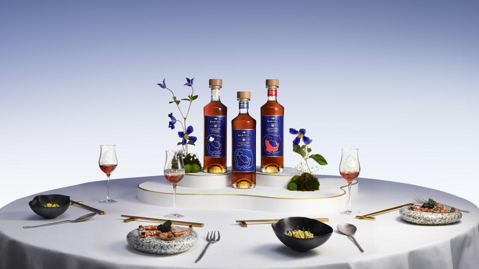 Martell Single Cru collection (Photo: Martell)