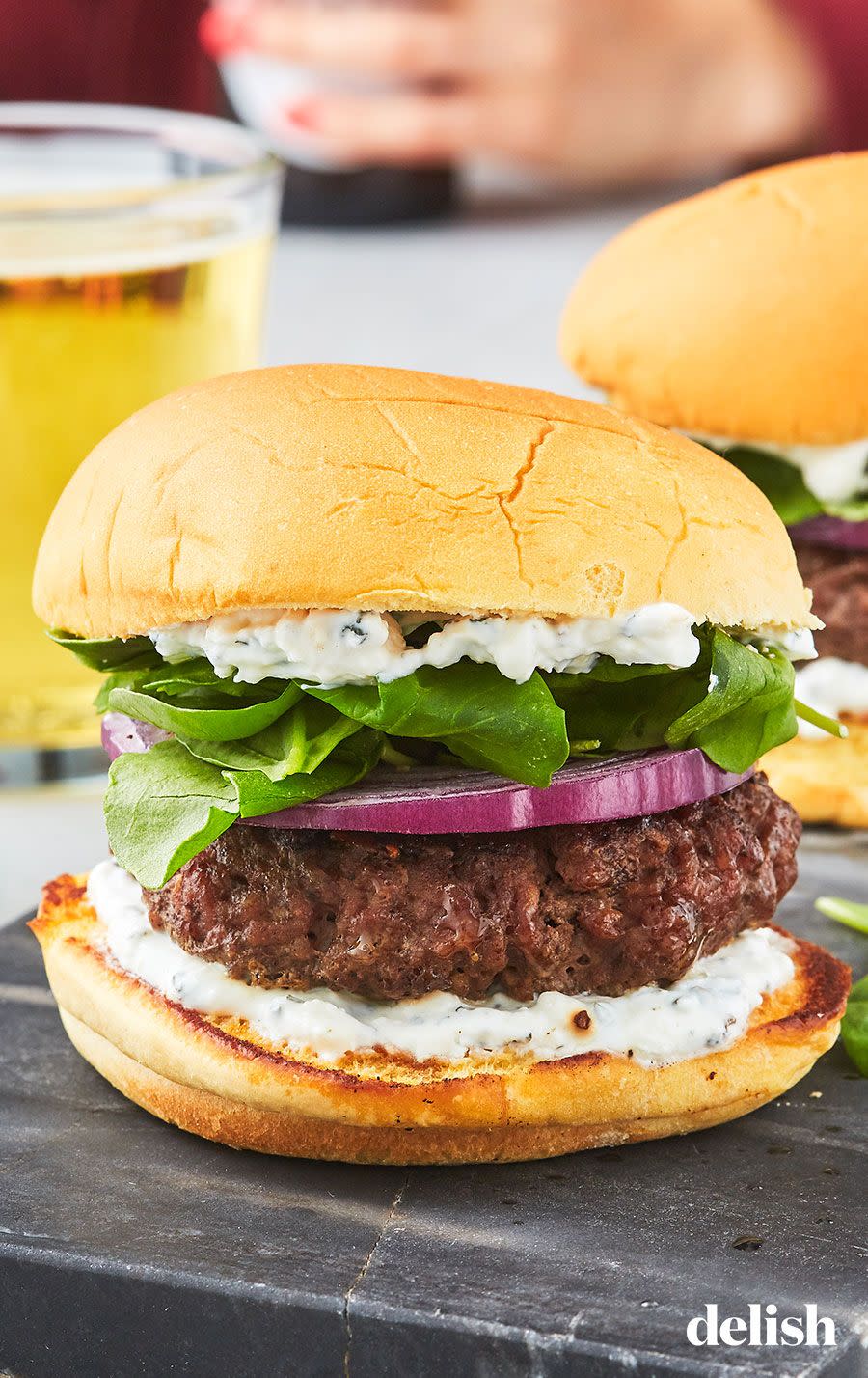 <p>When you need a break from beef, try out lamb.</p><p>Get the recipe from <a href="https://www.delish.com/cooking/recipe-ideas/a27423024/lamb-burger-recipe/" rel="nofollow noopener" target="_blank" data-ylk="slk:Delish;elm:context_link;itc:0;sec:content-canvas" class="link ">Delish</a>.</p>