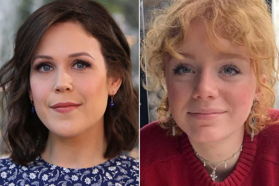 <p>Paul Archuleta/Getty, GoFundMe</p> Erin Krakow (left) and Mamie Laverock