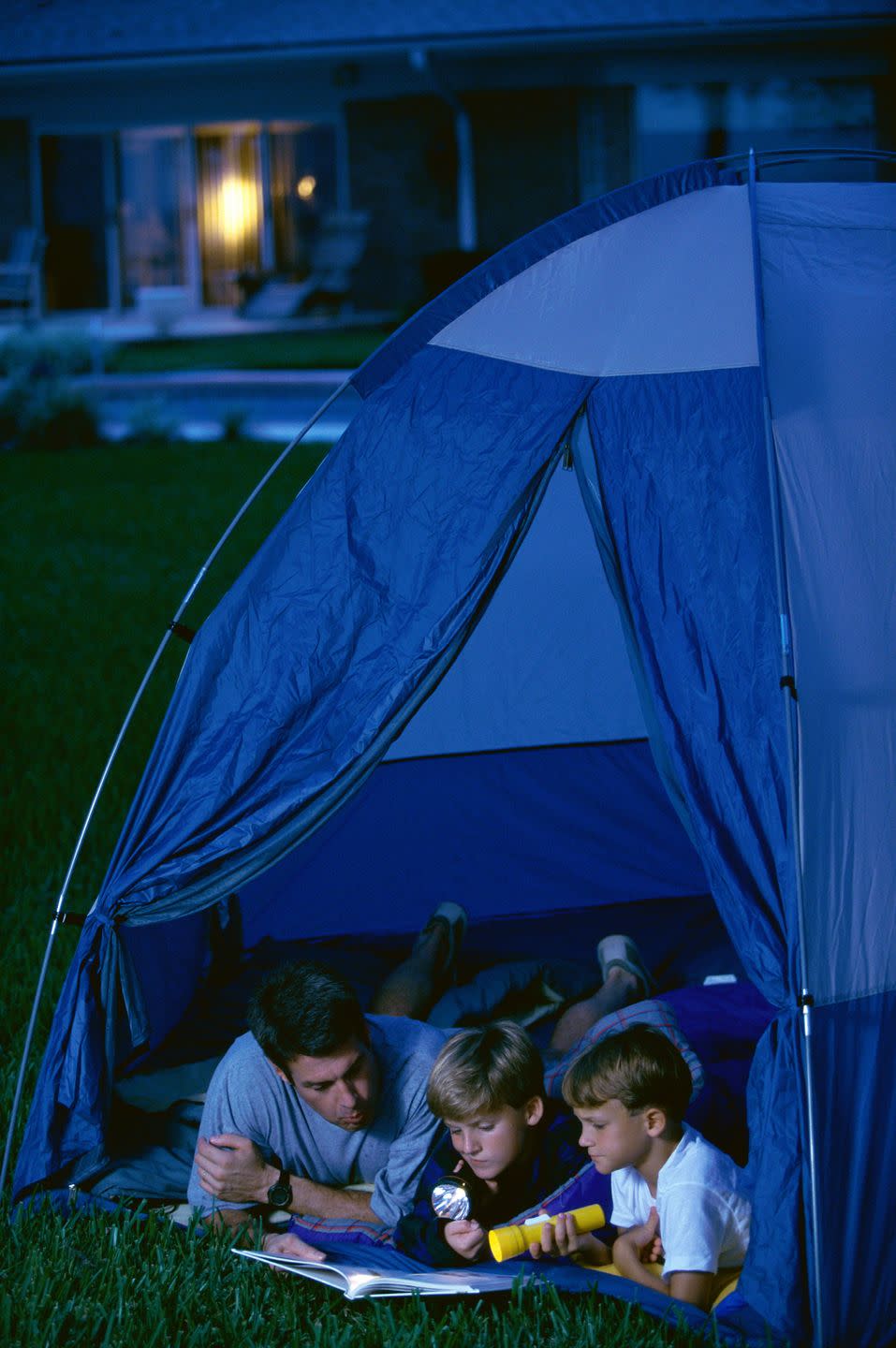 1) Pitch a Backyard Tent