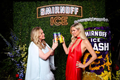 Kathy and Nicky Hilton spill the tea on the NEW Smirnoff ICE SMASH Tea