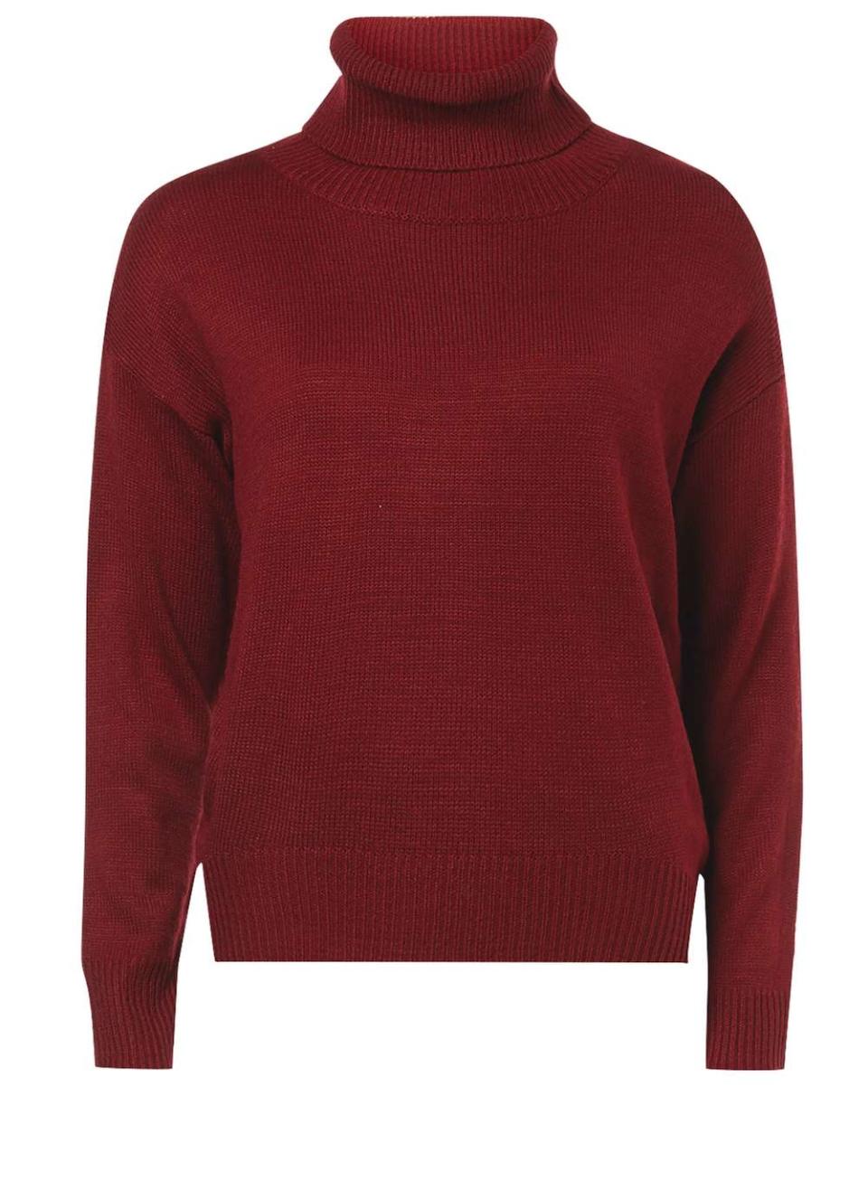 Burgundy Jumper