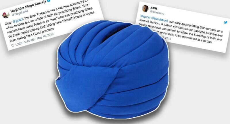 Guccis Haute-Couture-Turban kommt nicht gut an [Foto: Nordstrom/Twitter]