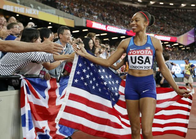 Allyson Felix opens up on premature birth of her daughter after secretly  competing while pregnant, The Independent