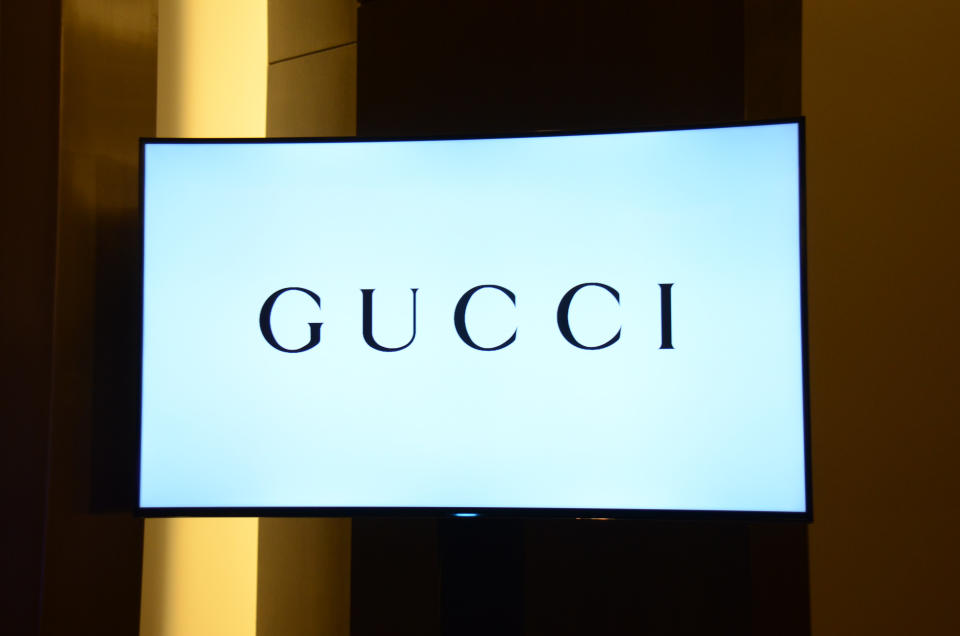 <p>Il miglior marchio italiano in classifica è quello di Gucci, 51° (crescita del 6%, valore pari a 9,9 miliardi di dollari) – 3° tra i marchi di lusso dietro Louis Vuitton e Hermes. (AP) </p>