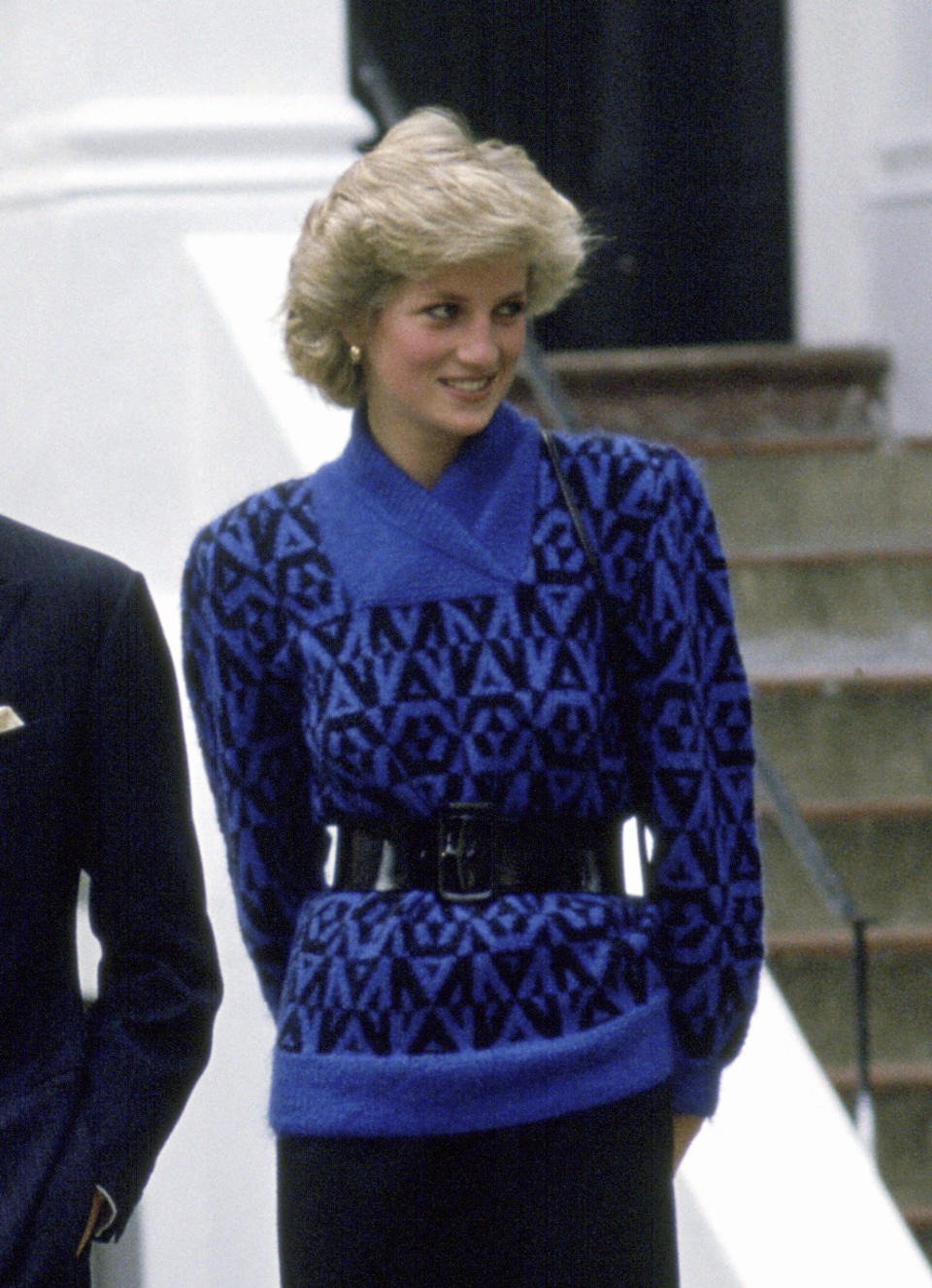 La princesse Diana et son pull bleu