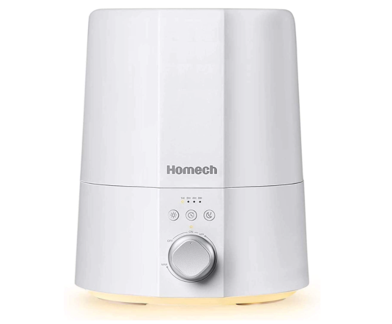 Homech 2.5L Cool Mist Humidifier. Image via Amazon.