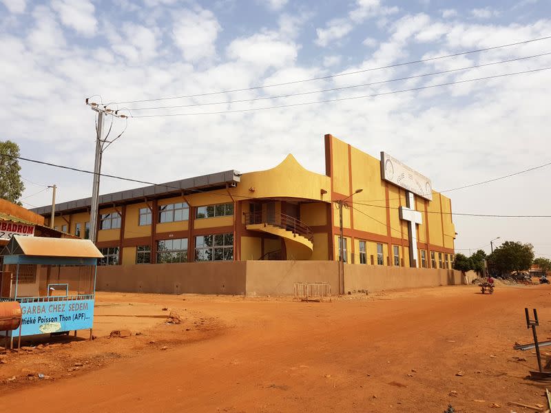 General view of the closed Centre International d'Evangelisation in Ouagadougou