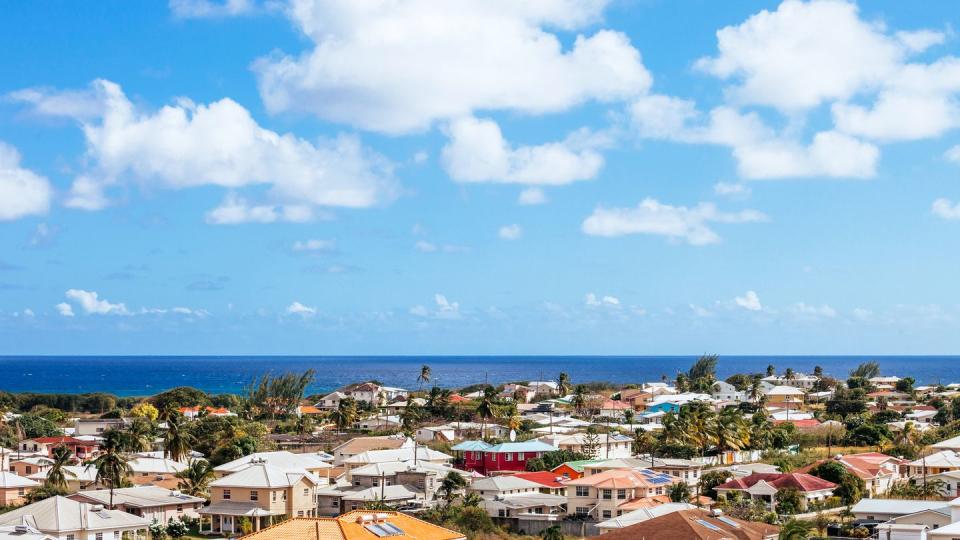 caribbean town christ church, barbados