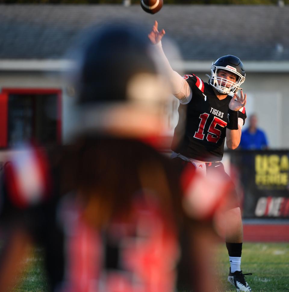 Palmetto High quarterback Zander Smith will be back to lead the Tigers this season.