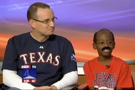 Look-alike Li'l Ron Washington to say 'Play ball!' for Game 4