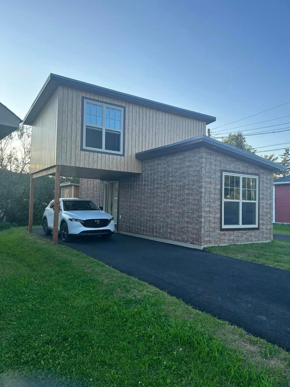 Sean Hickey built 12 tiny homes in Stephenville over the last five years. 