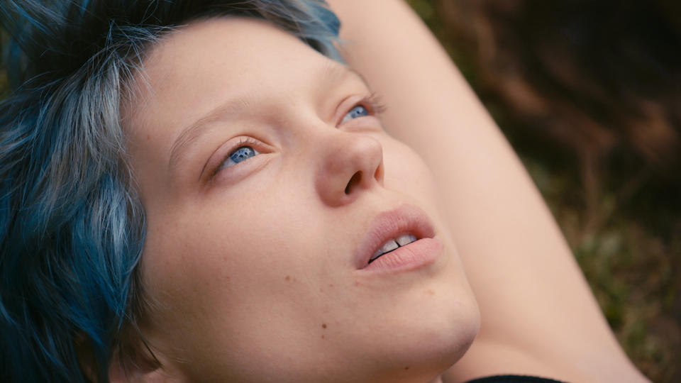 Still from the movie Blue Is The Warmest Color