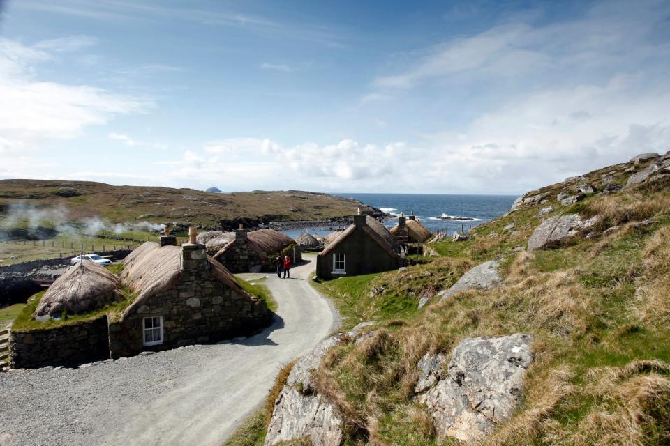 Gare de Blackhouse Village, Carloway, île de Lewis