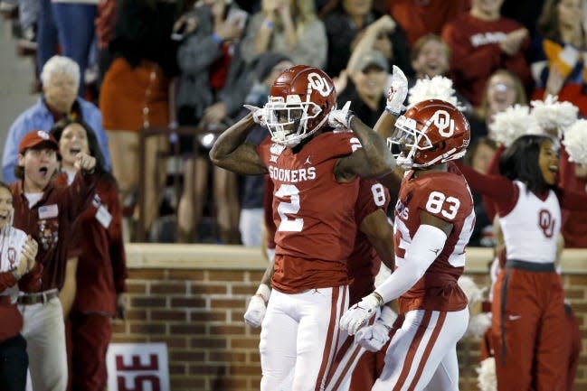 CeeDee Lamb wore No. 2 at OU, but he'll join the famed No. 88 club with the Dallas Cowboys. [Bryan Terry/The Oklahoman]