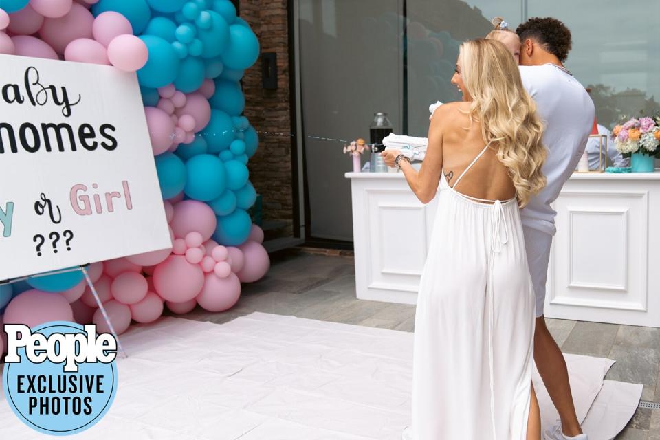 Patrick Mahomes and Brittany's Gender Reveal Party