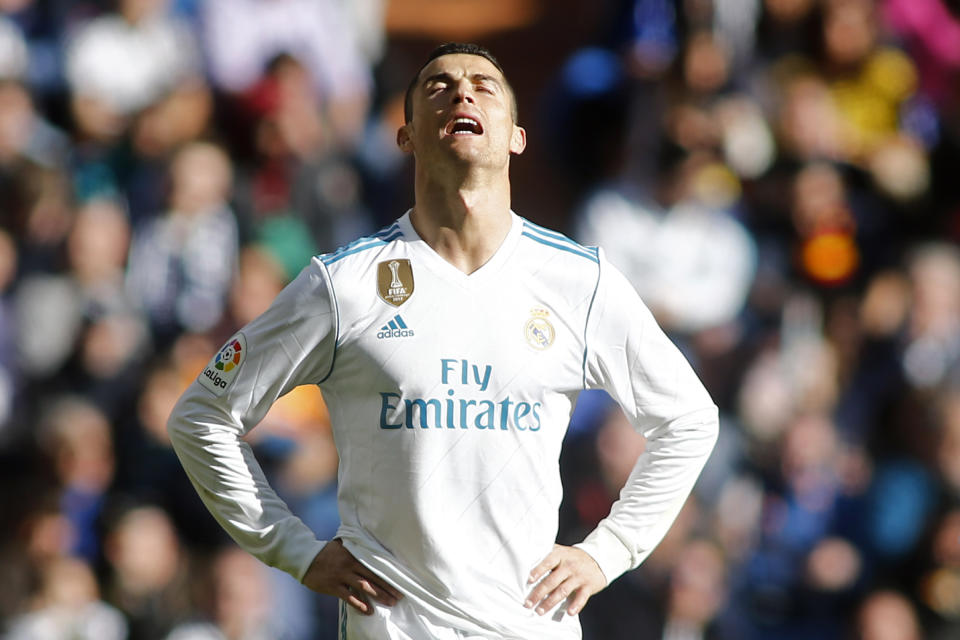 For Cristiano Ronaldo and Real Madrid, El Clasico marked yet another La Liga weekend of frustration. (Getty)