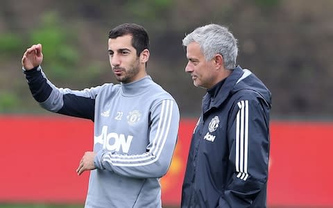  Henrikh Mkhitaryan for Alexis Sanchez  - Credit: Getty Images 