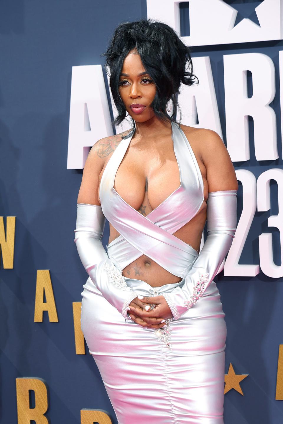 Kash Doll attends the 2023 BET Awards.