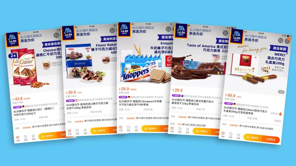 Aldi Süd ist vor einem Jahr in China als Online-Shop gestartet. Dort macht der Billigdiscounter auf Luxus. Damit ist das Unternehmen so erfolgreich, dass es nun auch Filialen im Land eröffnen will.