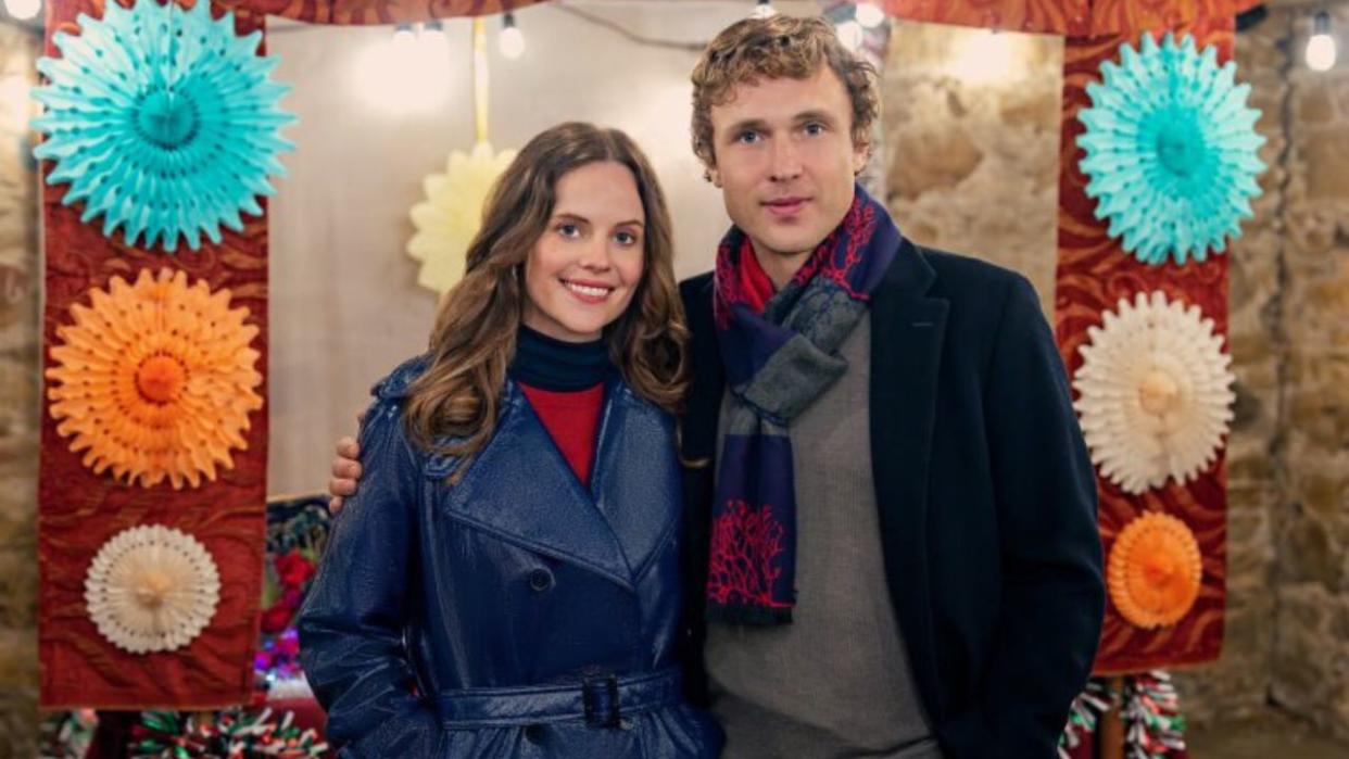  Georgia and Graham in Christmas In Notting Hill. 