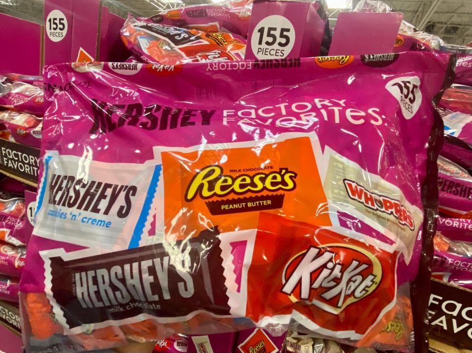 Hershey's Factory Favorites at Sam's Club.