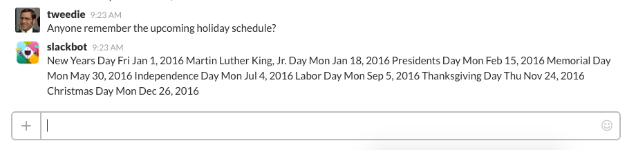 Slackbot