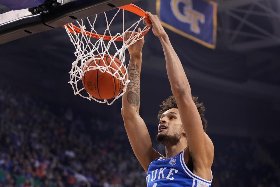 Duke's Dereck Lively is a rim-running, shot-blocking center whose freshman season at Duke was uninspiring given his billing as a top-five recruit in the 2022 class.