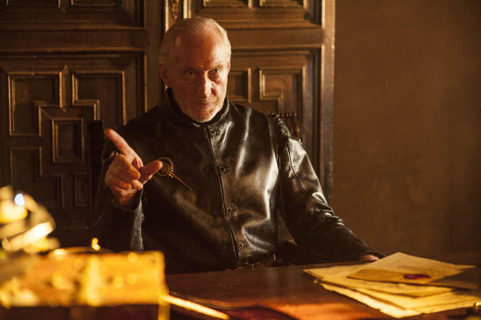 Charles Dance as Tywin Lannister in Game Of Thrones. (HBO)