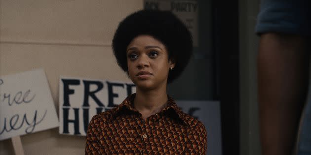 The series doesn't give a full sense of who the real Gwen, played by Tiffany Boone, was outside of her famous boyfriend.
