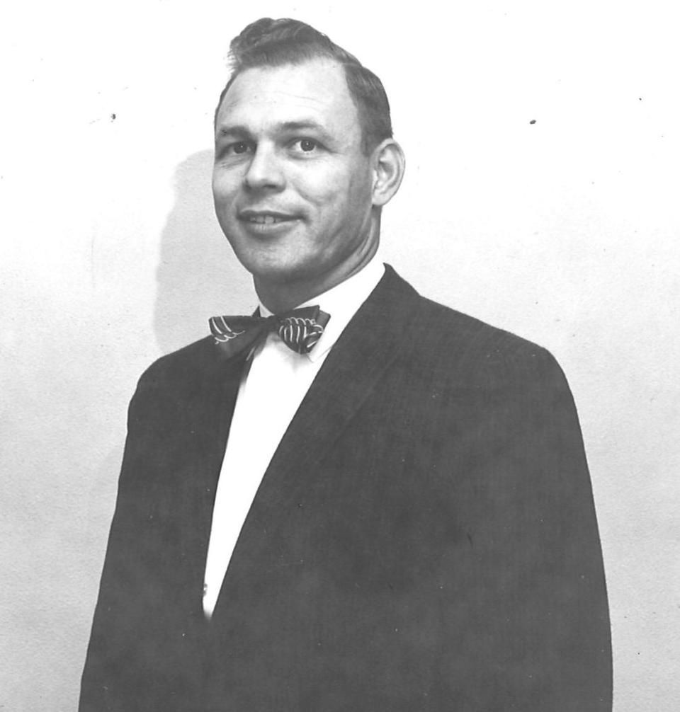 A young Ray McGlothlin Jr., who graduated from Abilene Christian College in 1947.