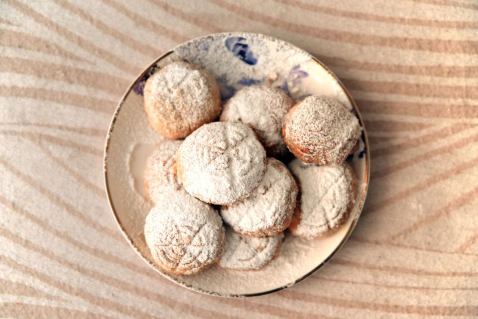traditional eid biscuits kahk very popular in egyptian and sudanese cultures especially for eid al fitr