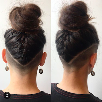 Undercut Hairstyle Idea: The Defined V