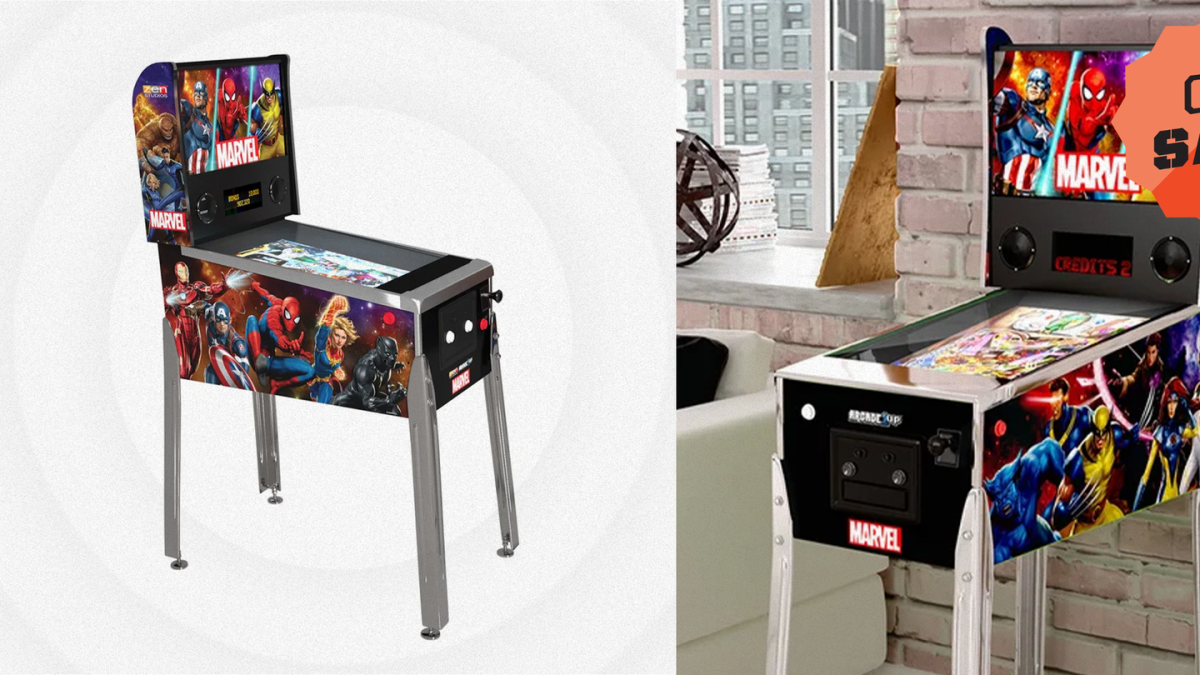 Arcade1up Marvel Pinball Machine