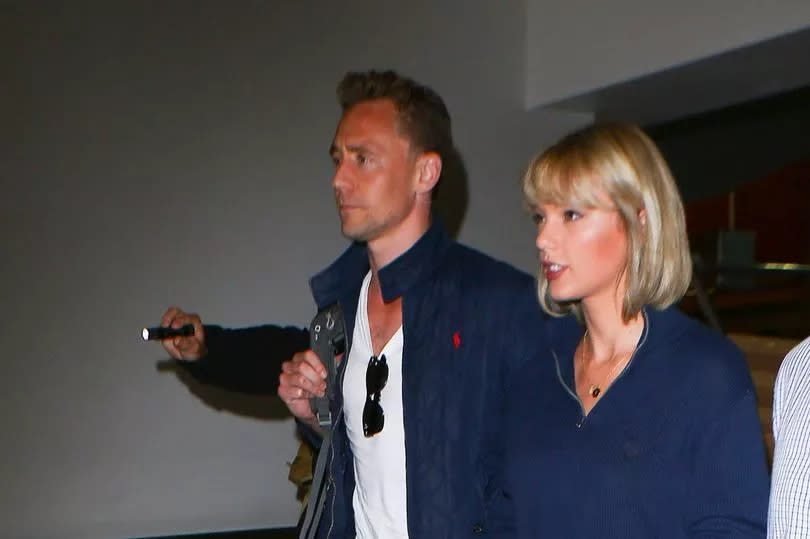 Taylor Swift and Tom Hiddleston are seen at LAX on July 06, 2016 in Los Angeles, California.