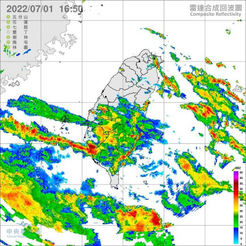 （圖／翻攝自「報天氣-中央氣象局」臉書）