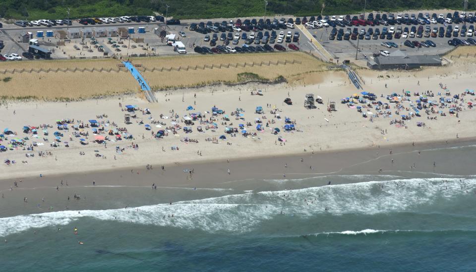 ORLEANS -- Full house at Nauset Beach.