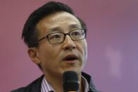 FILE PHOTO: Alibaba Group vice chairman Joseph Tsai attends a group interview at the company's headquarters in Hangzhou