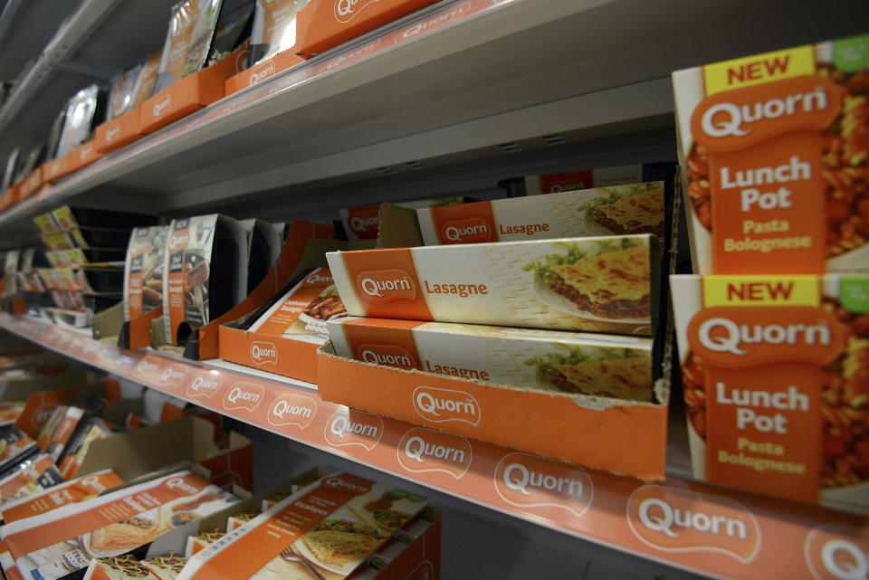 Quorn’s asterisk has galled hundreds of Twitter users (Nigel Roddis/Bloomberg via Getty Images)