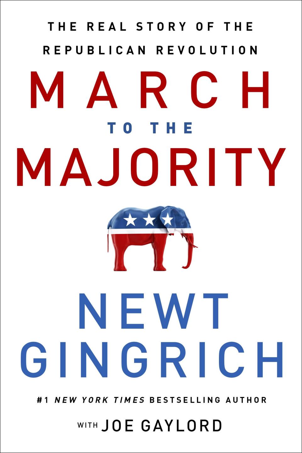 Former House Speaker Newt Gingrich's new book, "March to the Majority." Gingrich and his wife Callista live in Collier County.