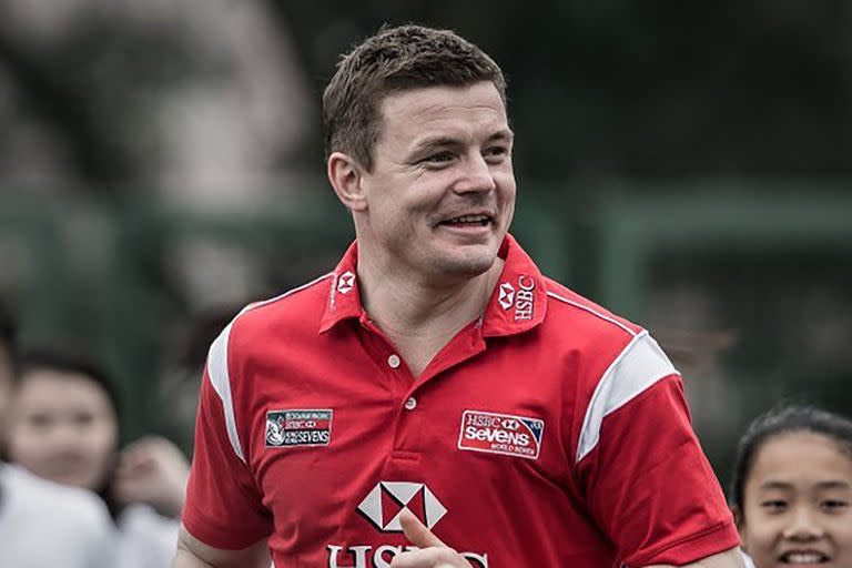 Brian O’Driscoll siguió cerca del rugby luego del retiro; por ejemplo, uniéndose a jornadas con chicos para la difusión del deporte