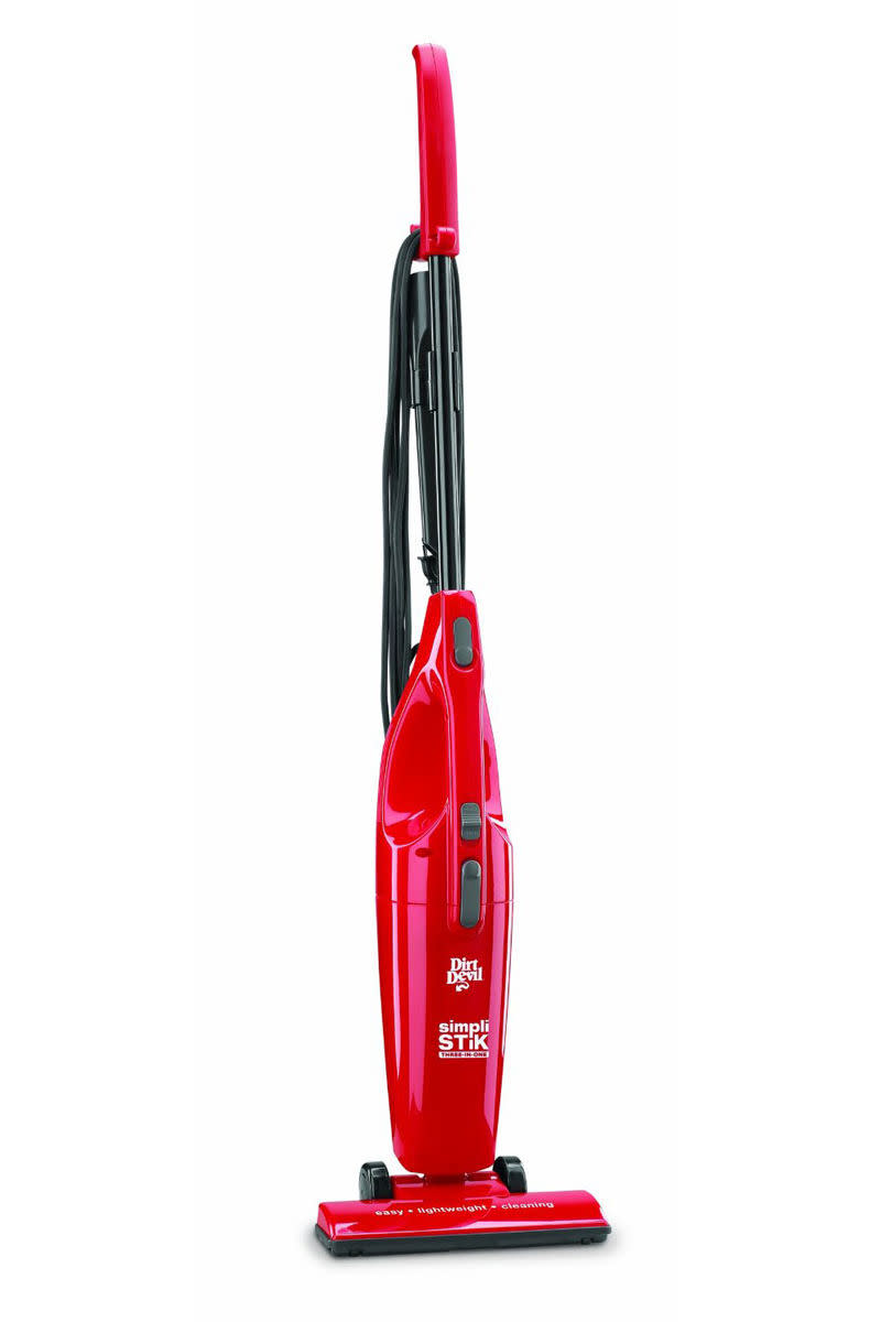 Budget Conscious: Dirt Devil Simpli-Stik Lightweight Bagless Corded Stick and Handheld Vacuum