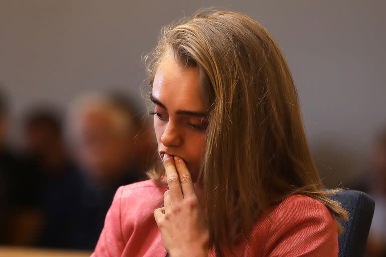 Michelle Carter en pleno juicio