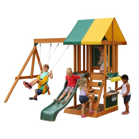 13) KidKraft Sun Bistro Wooden Playset