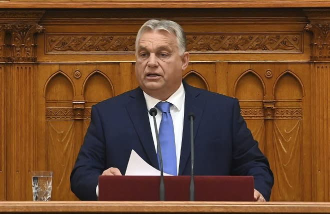 匈牙利總理歐爾班(奧班)。   圖 : 翻攝自環球網