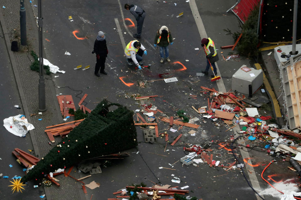 Truck attack at Berlin Christmas market